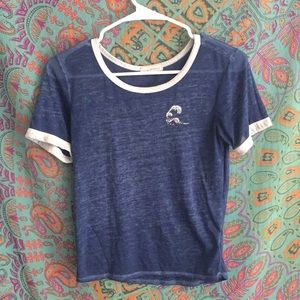 Blue wave shirt from LA hearts (pacsun)